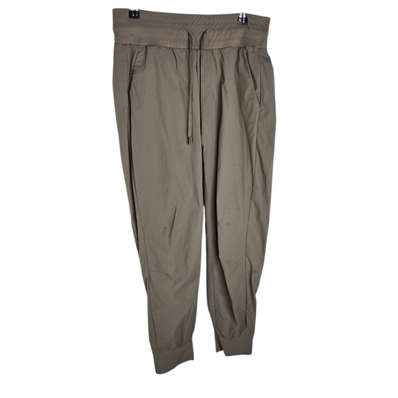 Crz Yoga Taupe Pull On Joggers - Picture 1 of 8